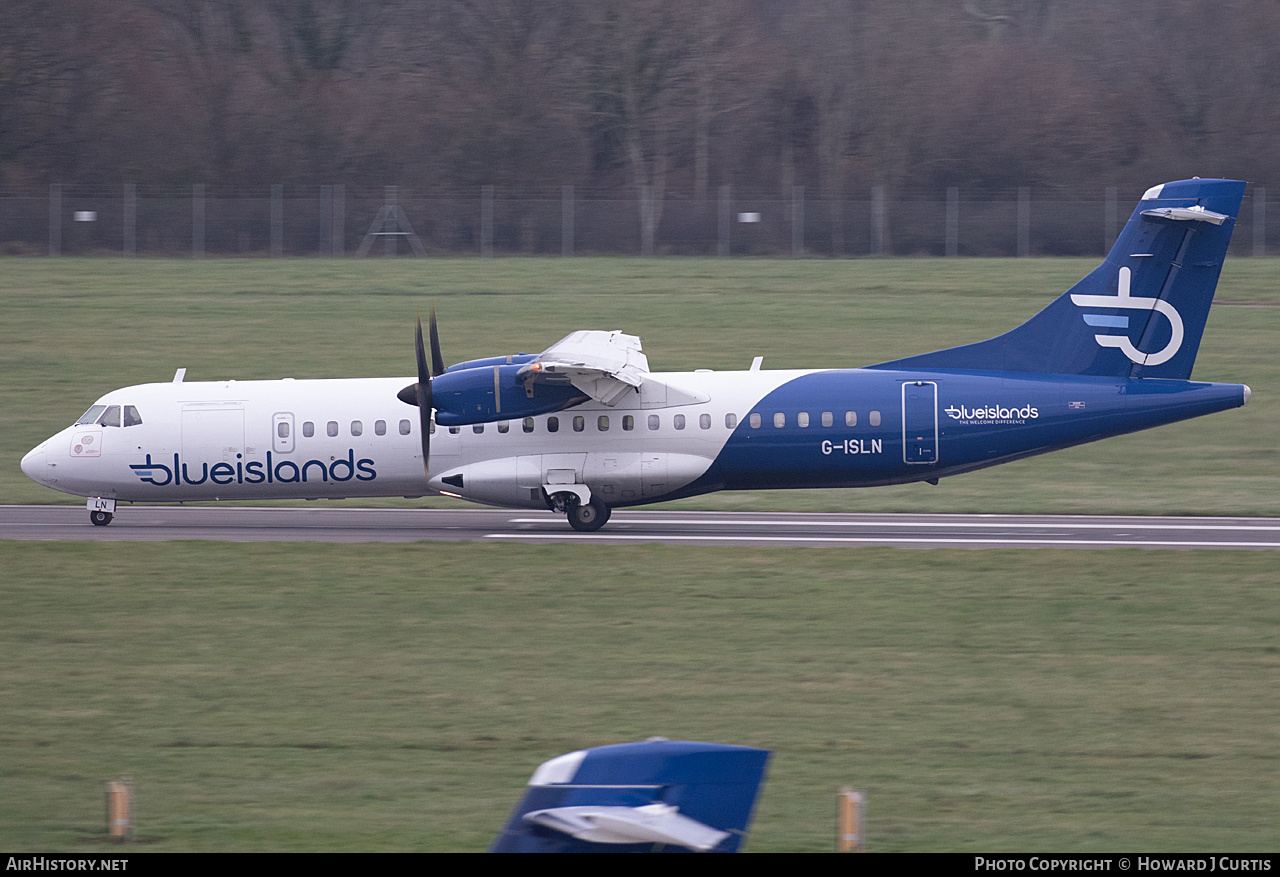 Aircraft Photo of G-ISLN | ATR ATR-72-500 (ATR-72-212A) | Blue Islands | AirHistory.net #758554