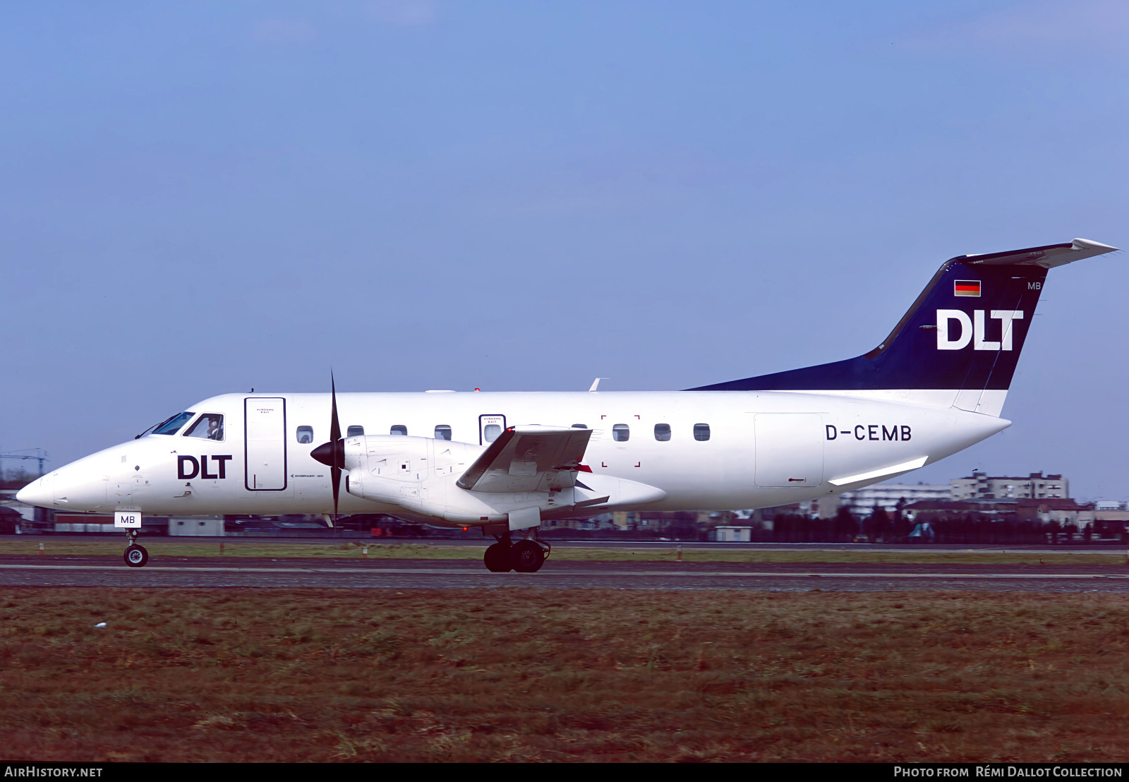 Aircraft Photo of D-CEMB | Embraer EMB-120RT Brasilia | DLT - Deutsche Luftverkehrsgesellschaft | AirHistory.net #758591