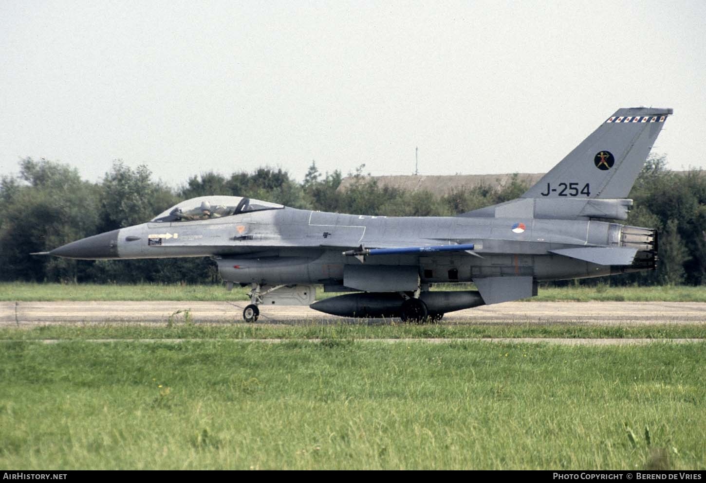 Aircraft Photo of J-254 | General Dynamics F-16A Fighting Falcon | Netherlands - Air Force | AirHistory.net #758595