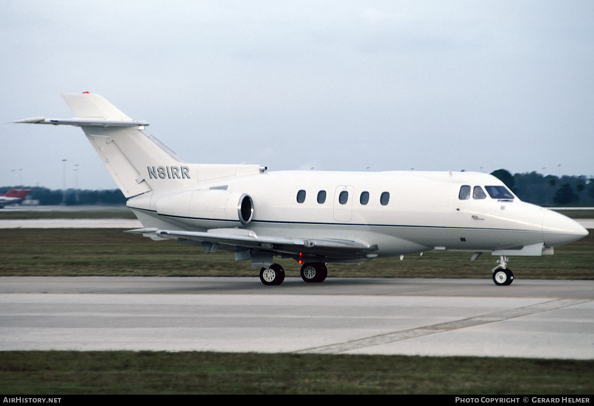 Aircraft Photo of N81RR | Hawker Siddeley HS-125-400A/731 | AirHistory.net #758599