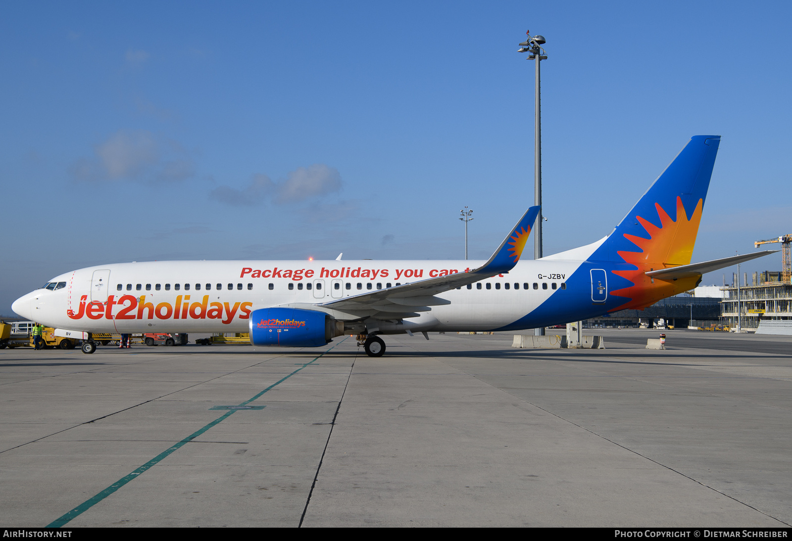 Aircraft Photo of G-JZBV | Boeing 737-85P | Jet2 Holidays | AirHistory.net #758646