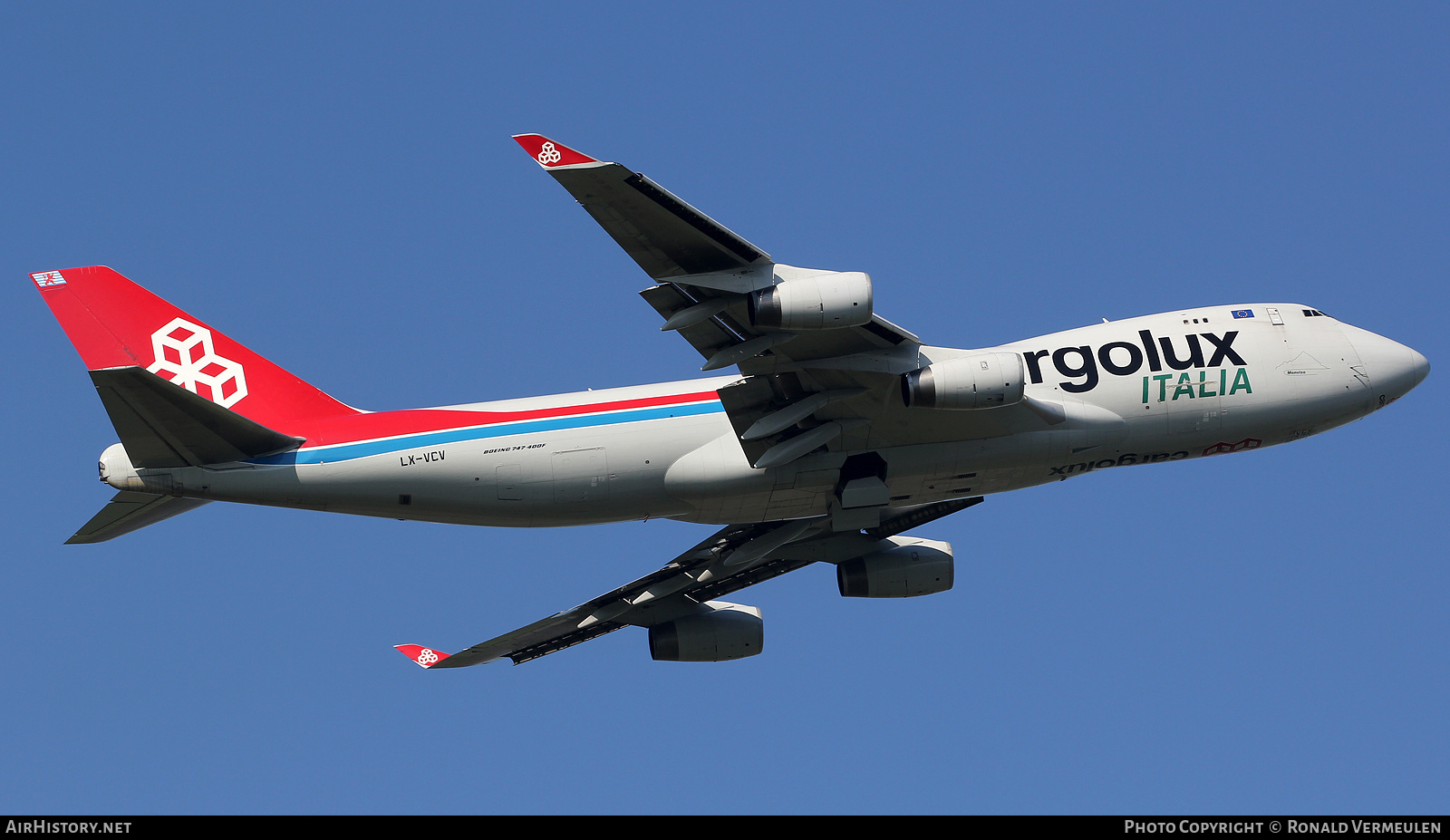 Aircraft Photo of LX-VCV | Boeing 747-4R7F/SCD | Cargolux Italia | AirHistory.net #758656