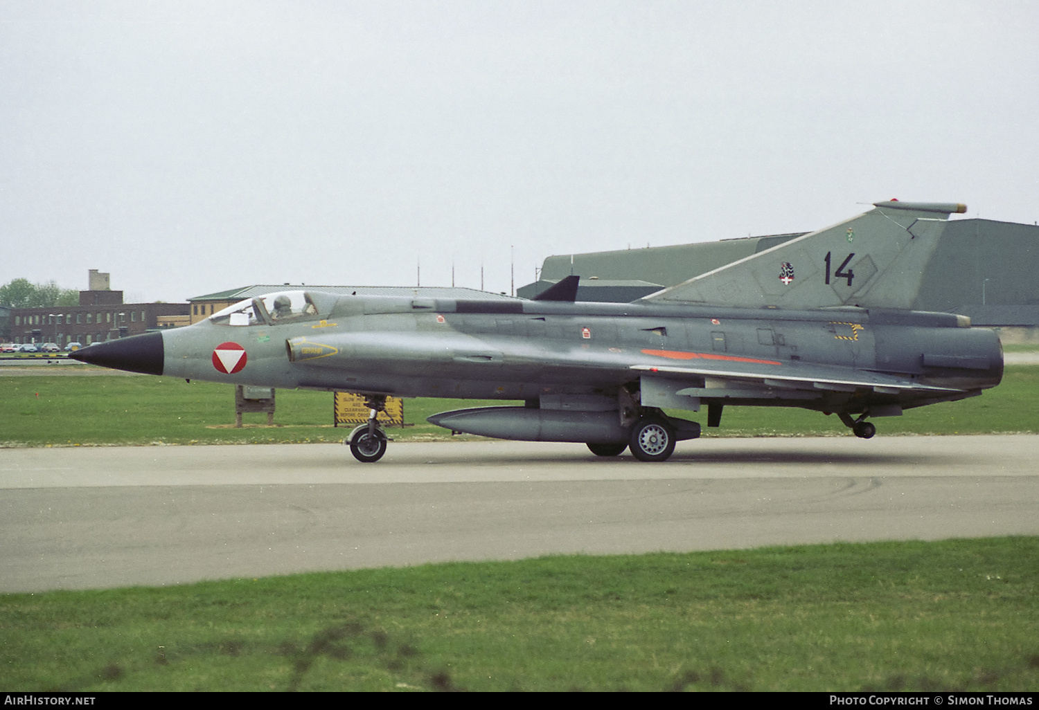 Aircraft Photo of 14 | Saab J35Oe Draken | Austria - Air Force | AirHistory.net #758666