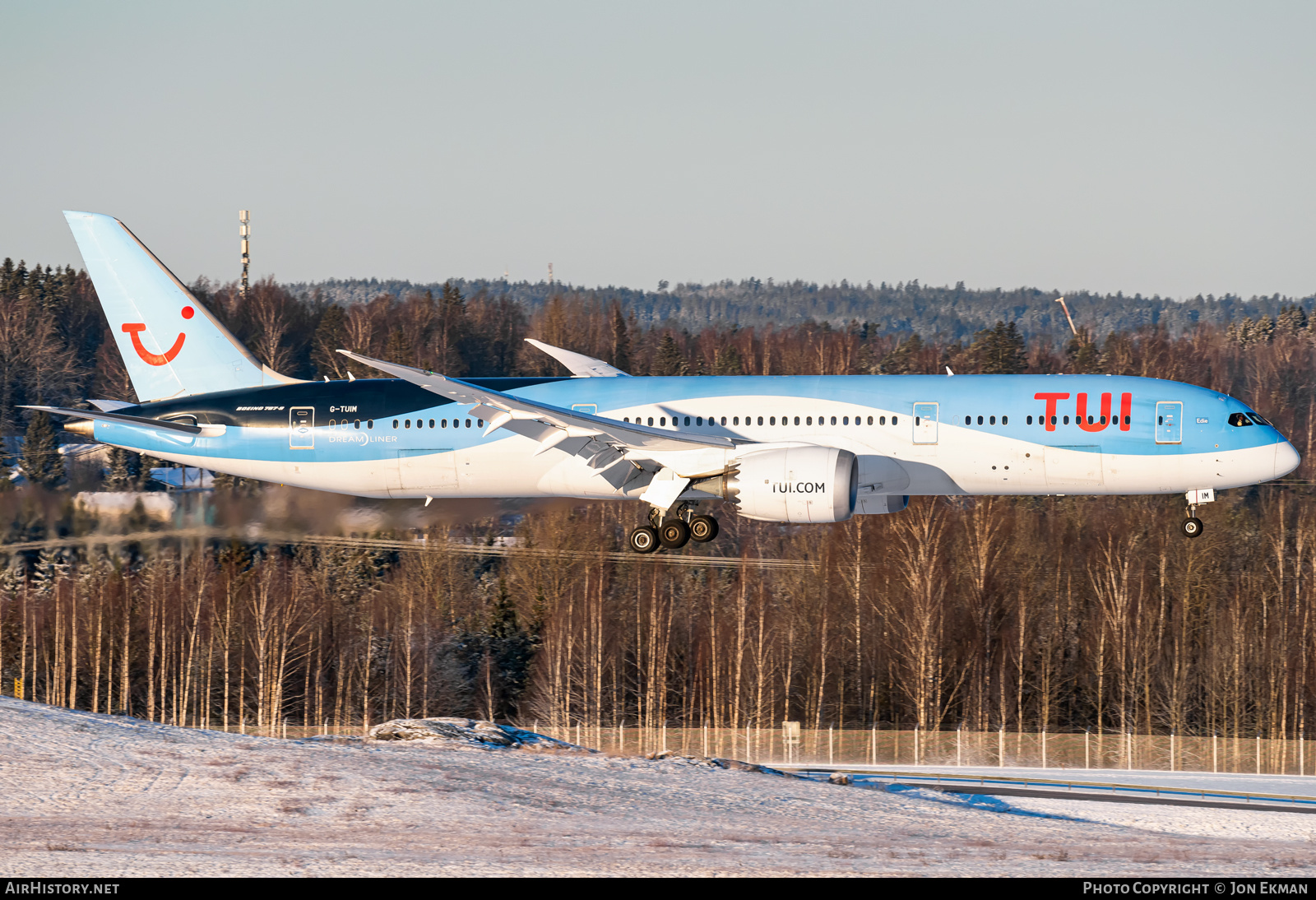 Aircraft Photo of G-TUIM | Boeing 787-9 Dreamliner | TUI | AirHistory.net #758668