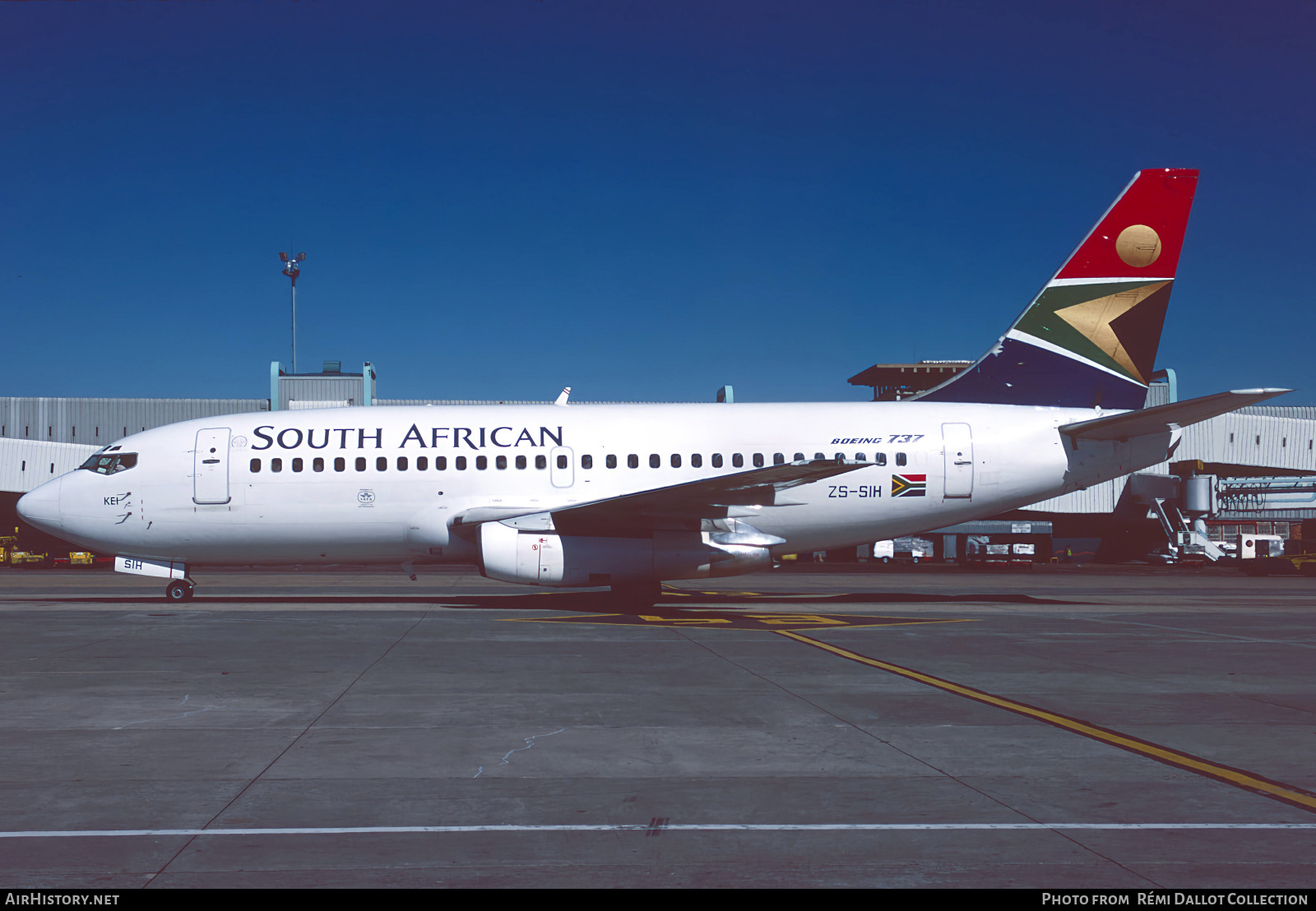 Aircraft Photo of ZS-SIH | Boeing 737-244/Adv | South African Airways | AirHistory.net #758671