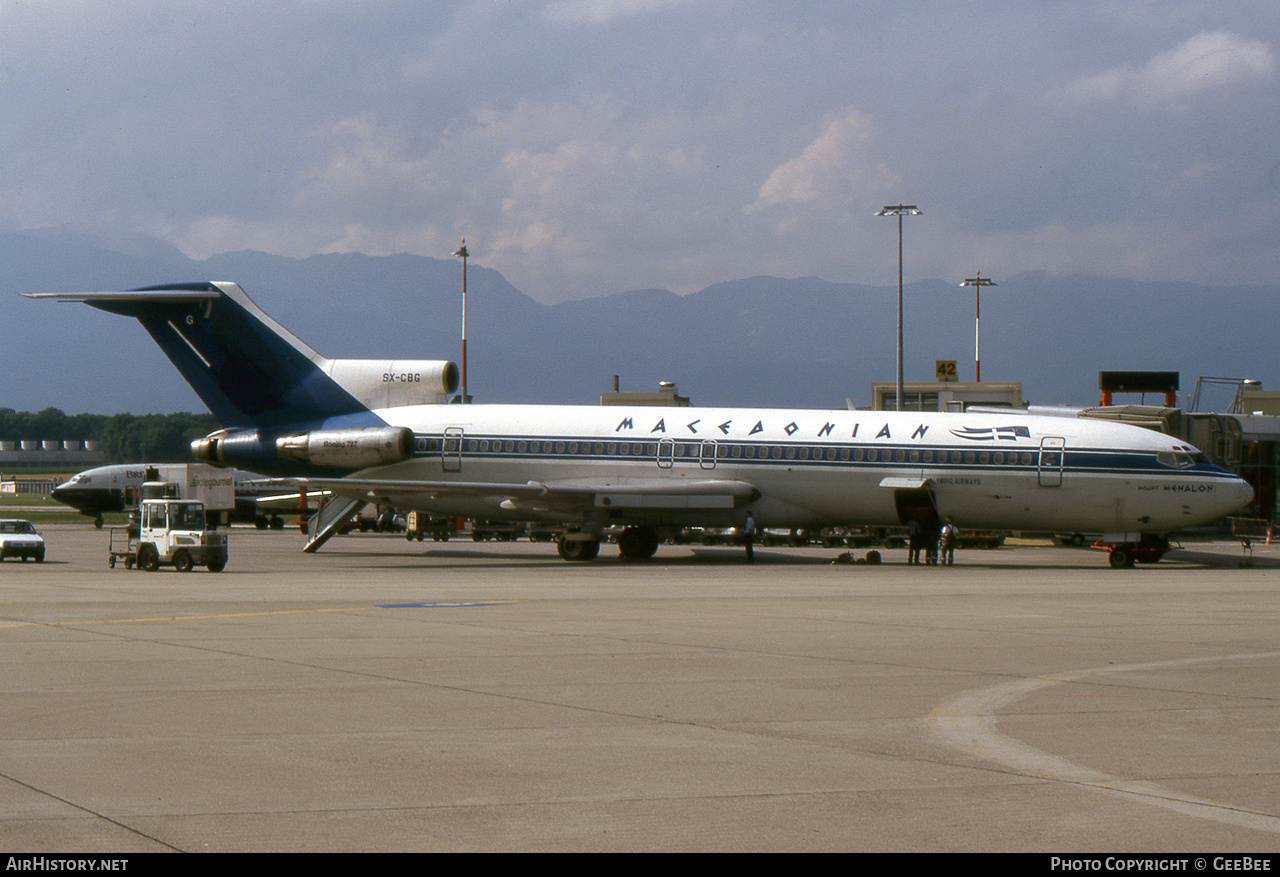 Aircraft Photo of SX-CBG | Boeing 727-230 | Macedonian Airlines | AirHistory.net #758693