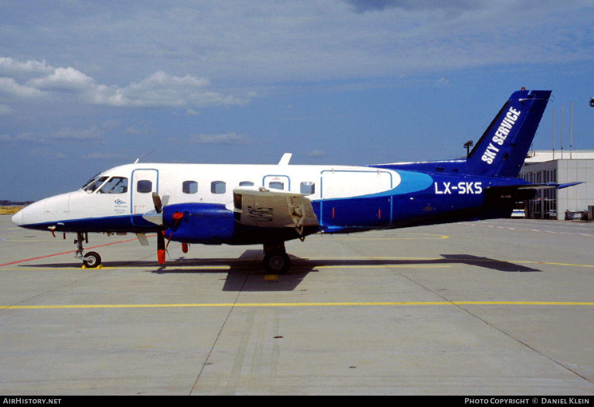 Aircraft Photo of LX-SKS | Embraer EMB-110P1 Bandeirante | Sky Service | AirHistory.net #758715