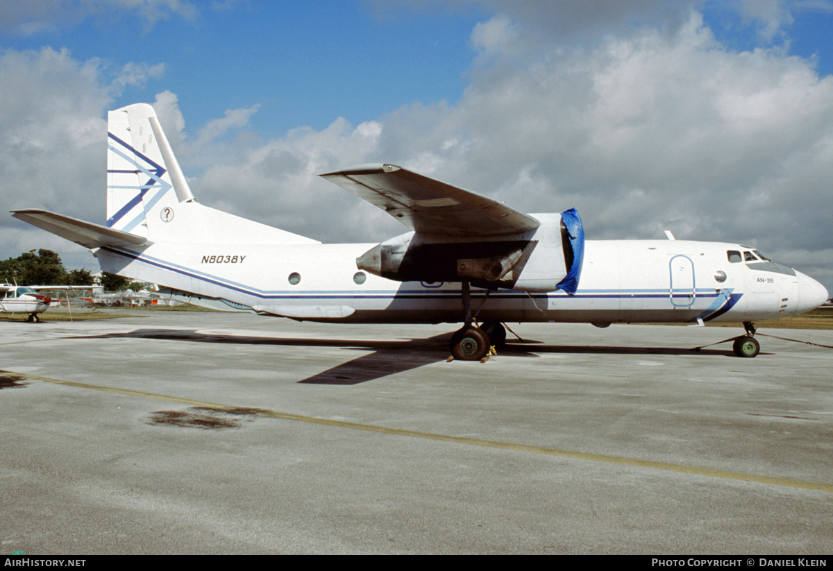 Aircraft Photo of N8038Y | Antonov An-26 | Avialeasing | AirHistory.net #758728