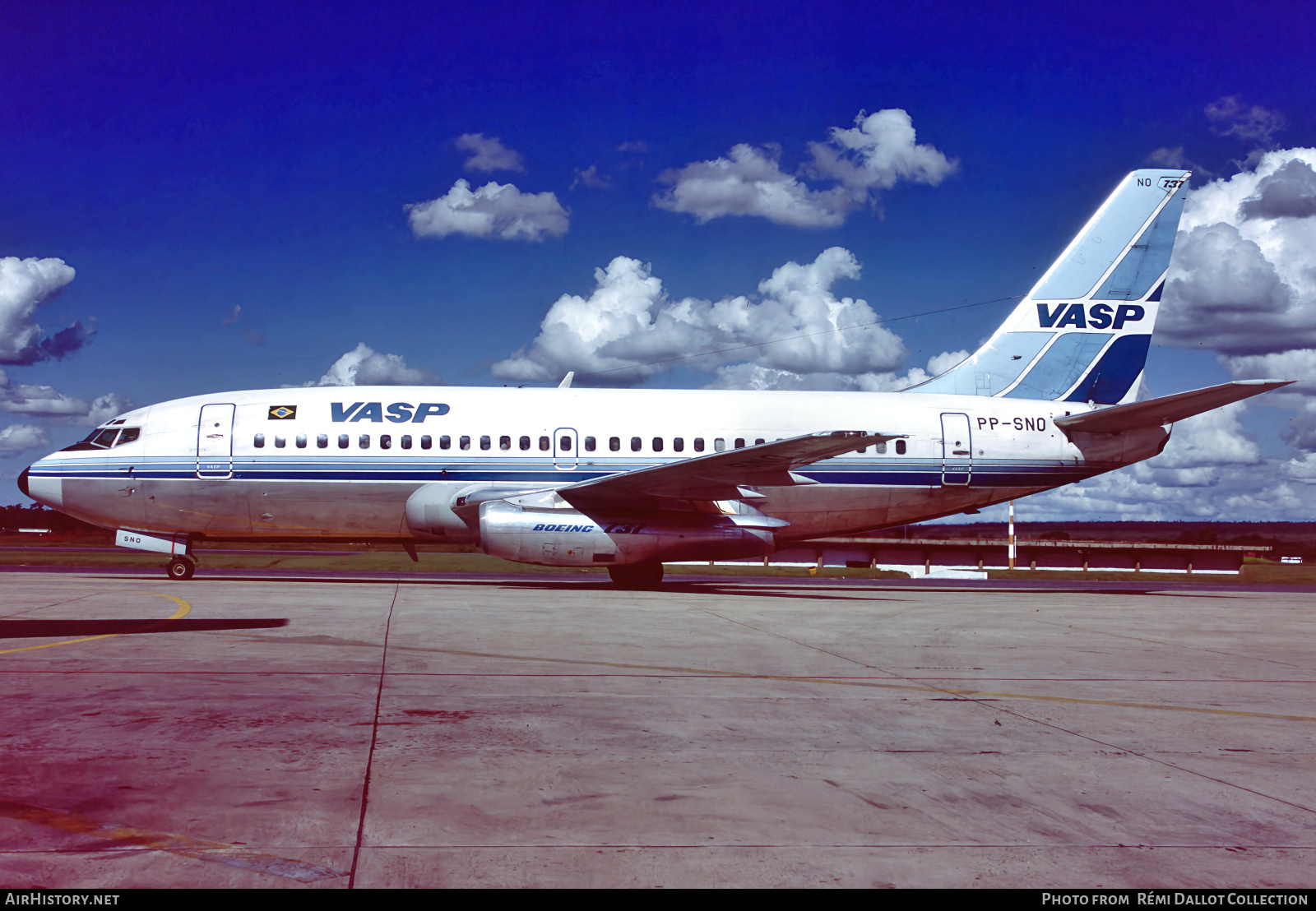 Aircraft Photo of PP-SNO | Boeing 737-2L9/Adv | VASP | AirHistory.net #758733