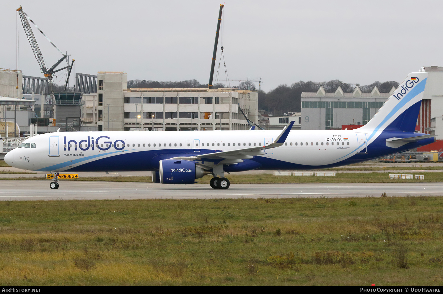 Aircraft Photo of D-AVYA / VT-IWV | Airbus A321-251NX | IndiGo | AirHistory.net #758742