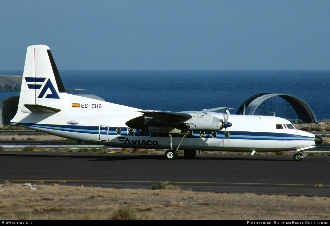 Aircraft Photo of EC-EHG | Fokker F27-600 Friendship | Aviaco | AirHistory.net #758778