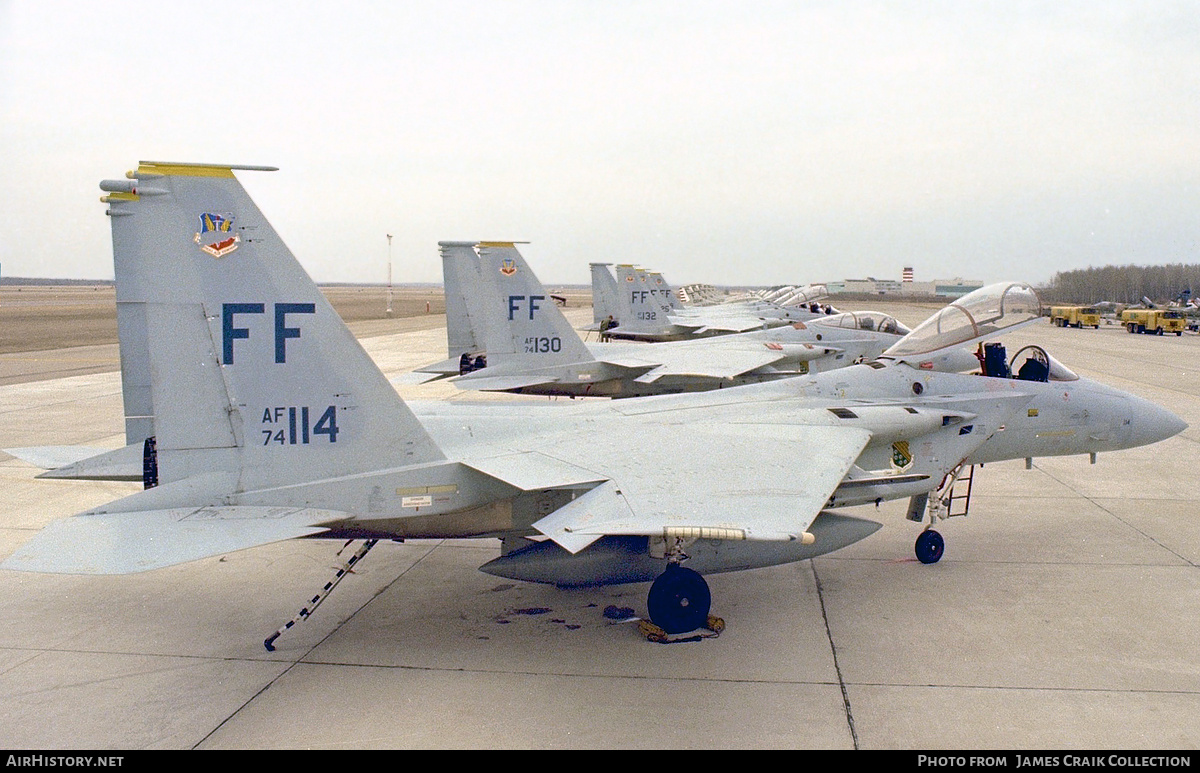 Aircraft Photo of 74-0114 / AF74-114 | McDonnell Douglas F-15A Eagle | USA - Air Force | AirHistory.net #758787