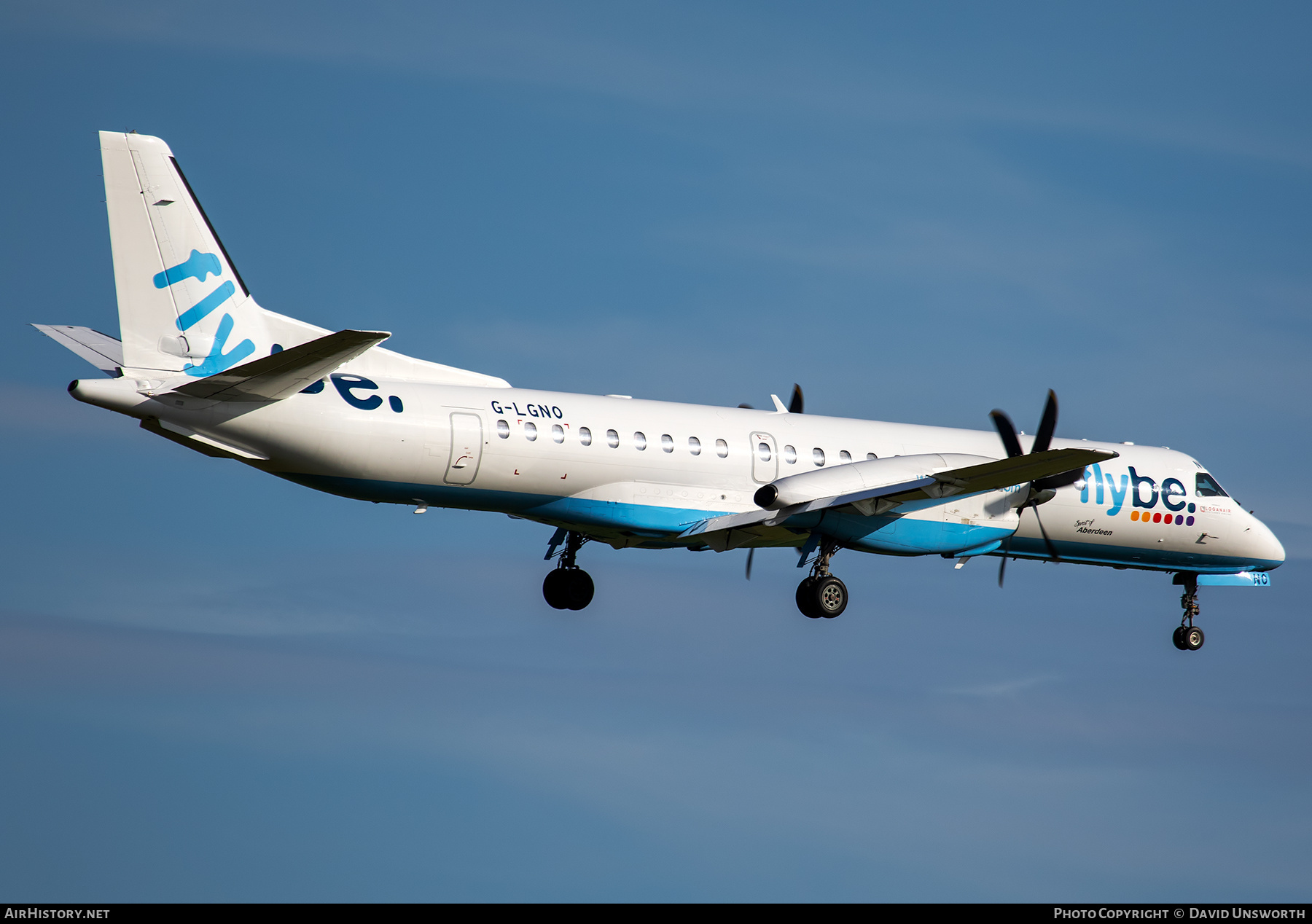 Aircraft Photo of G-LGNO | Saab 2000 | Flybe | AirHistory.net #758789