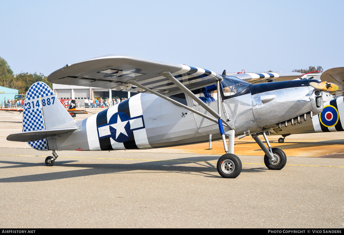Aircraft Photo of G-AJPI / 314887 | Fairchild 24R-46A | USA - Air Force | AirHistory.net #758833
