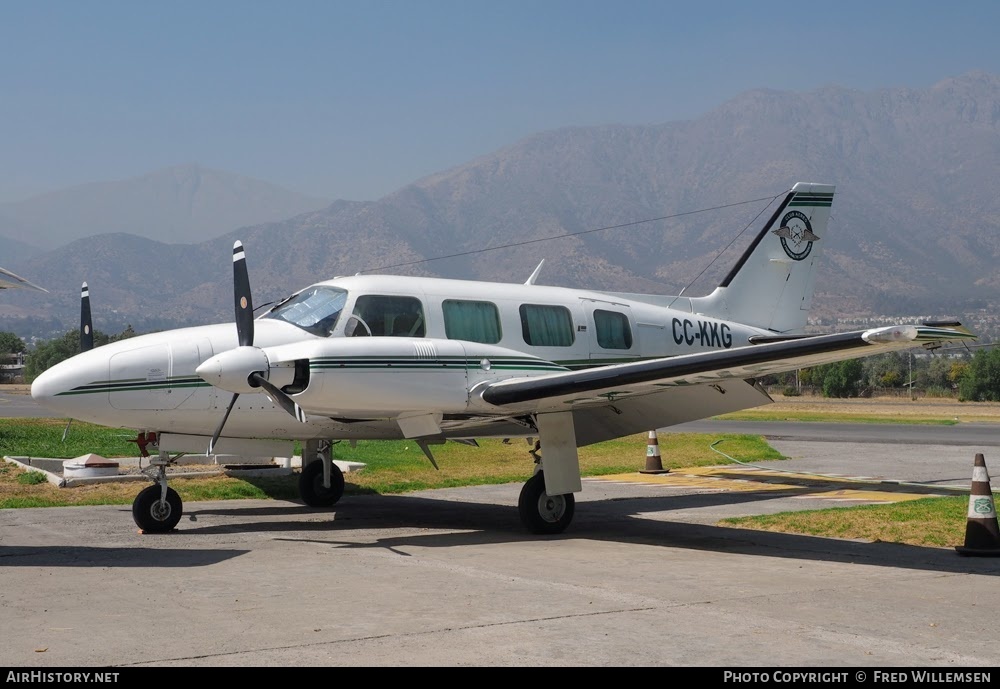 Aircraft Photo of CC-KKG | Piper PA-31-310 Navajo C | Carabineros de Chile | AirHistory.net #758851