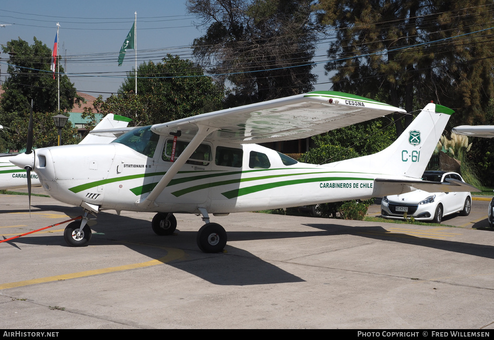 Aircraft Photo of C-61 | Cessna U206G Stationair 6 | Chile - Carabineros | AirHistory.net #758867