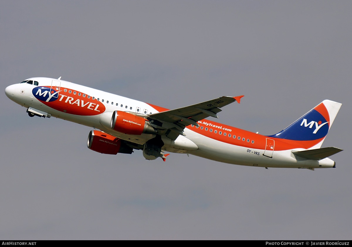 Aircraft Photo of OY-VKS | Airbus A320-214 | MyTravel Airways | AirHistory.net #758884
