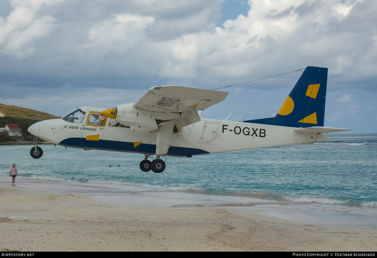 Aircraft Photo of F-OGXB | Britten-Norman BN-2A-20 Islander | St. Barth Commuter | AirHistory.net #758936