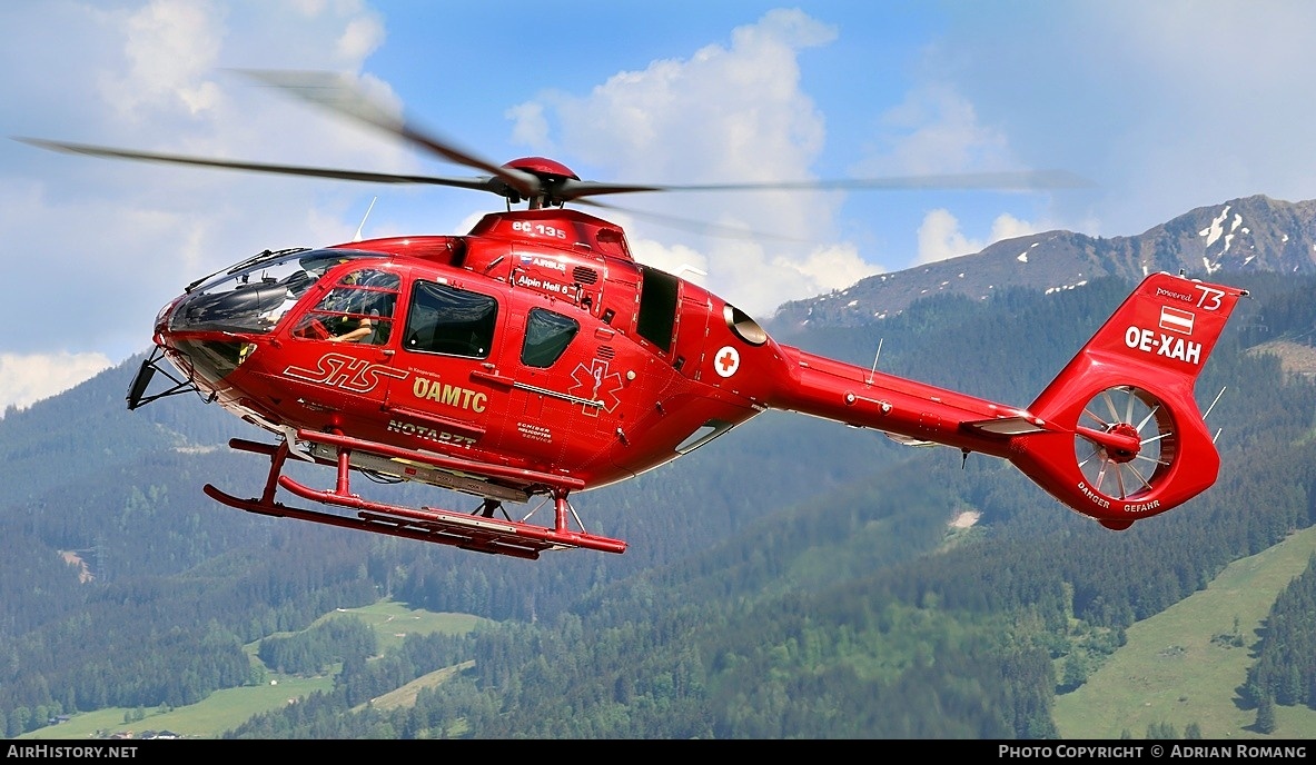 Aircraft Photo of OE-XAH | Eurocopter EC-135T-3 | SHS - Schider Helicopter Service | AirHistory.net #758962