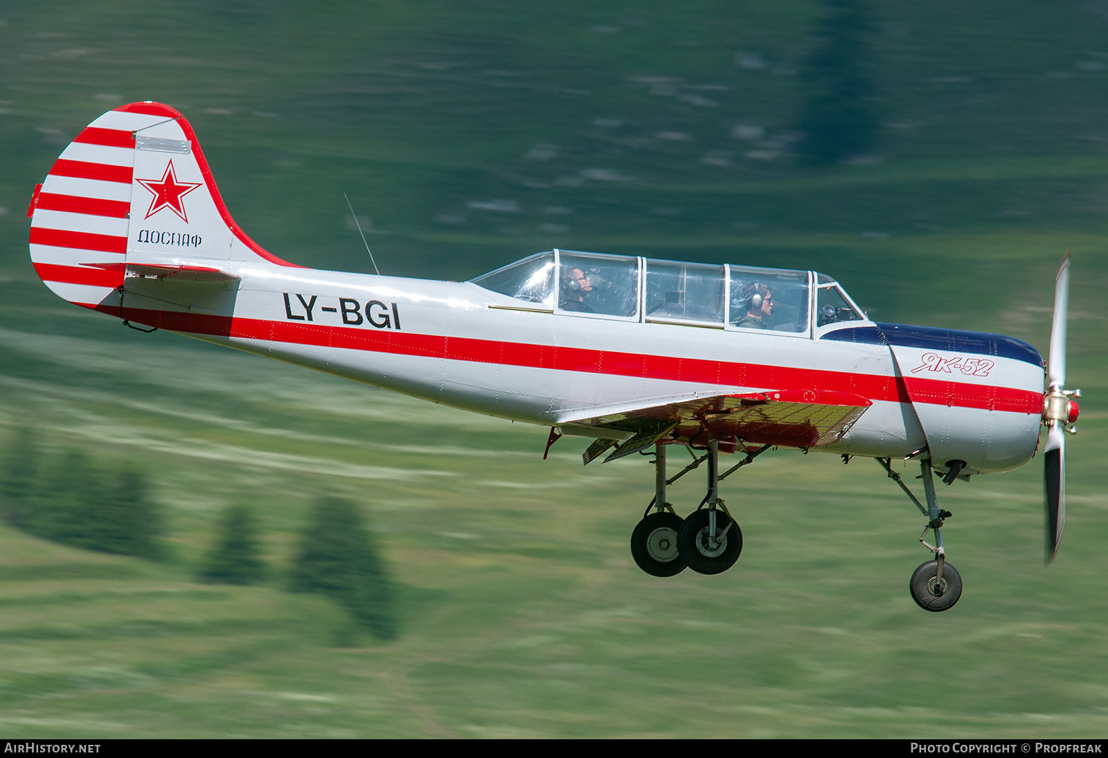Aircraft Photo of LY-BGI | Yakovlev Yak-52 | Soviet Union - DOSAAF | AirHistory.net #758963