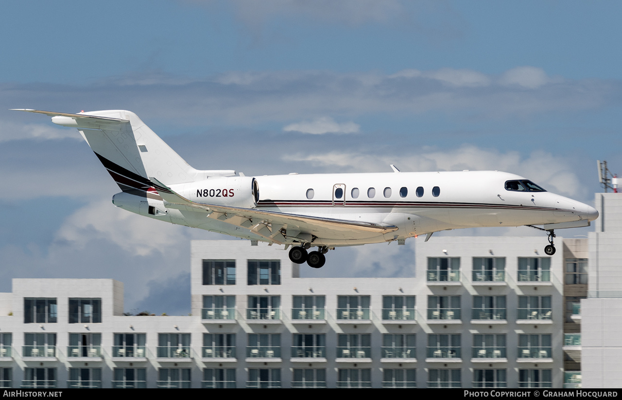 Aircraft Photo of N802QS | Cessna 700 Citation Longitude | AirHistory.net #758967