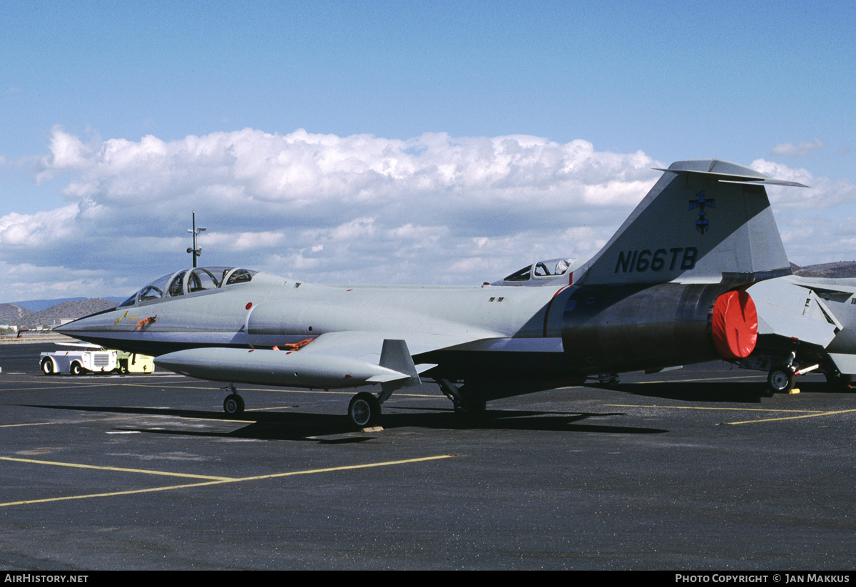 Aircraft Photo of N166TB | Lockheed CF-104D Starfighter Mk.1 | Thunderbird Aviation | AirHistory.net #758987