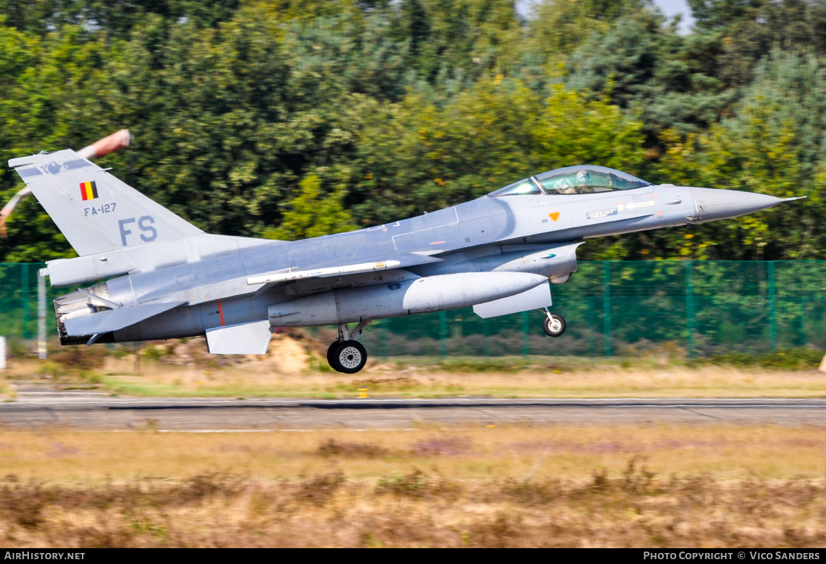 Aircraft Photo of FA-127 | General Dynamics F-16AM Fighting Falcon | Belgium - Air Force | AirHistory.net #759001