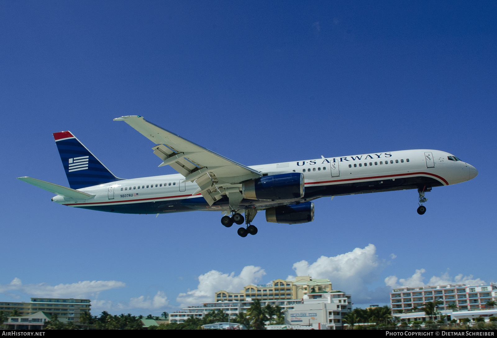 Aircraft Photo of N607AU | Boeing 757-225 | US Airways | AirHistory.net #759002
