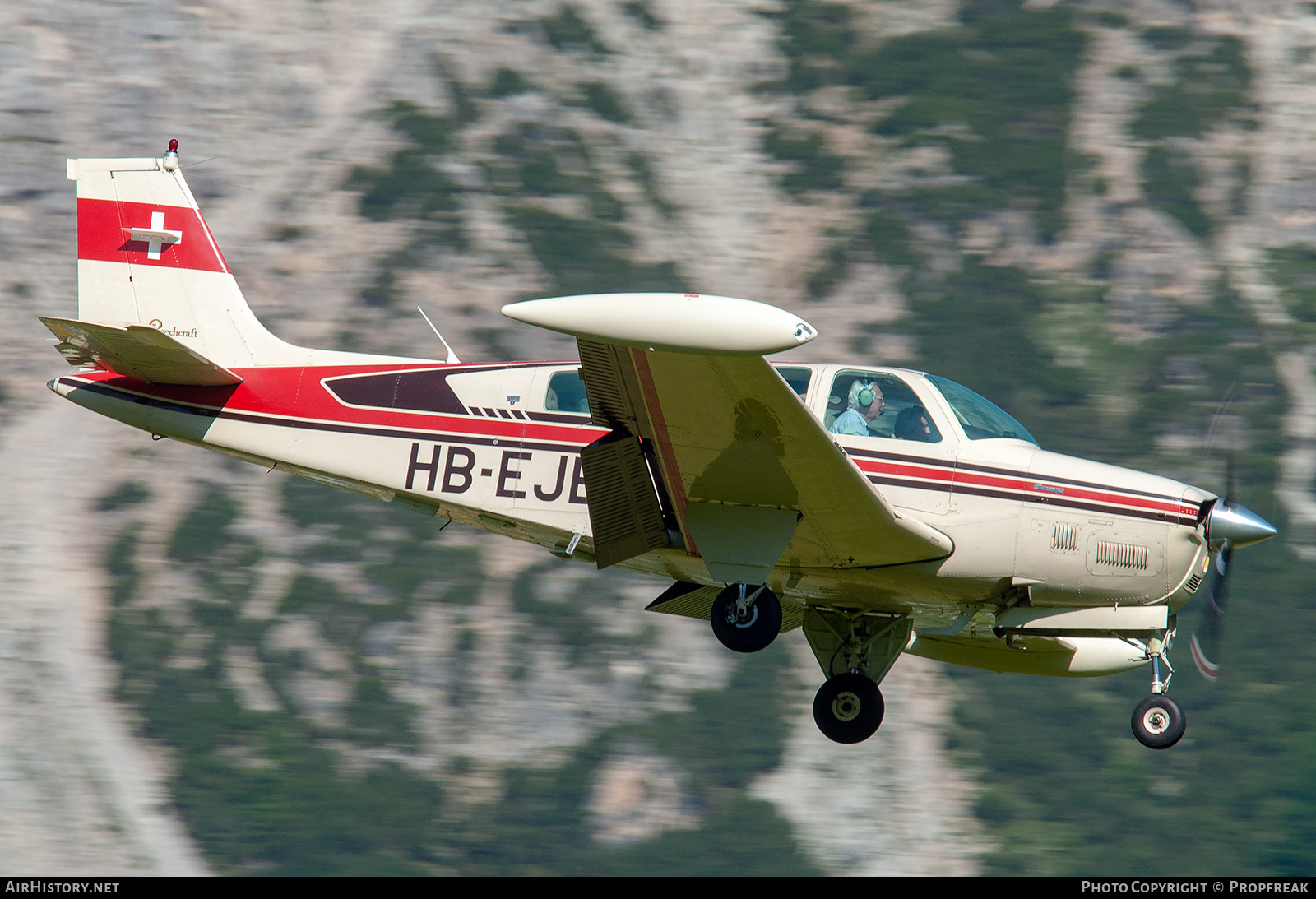 Aircraft Photo of HB-EJE | Beech A36TC Bonanza | AirHistory.net #759016