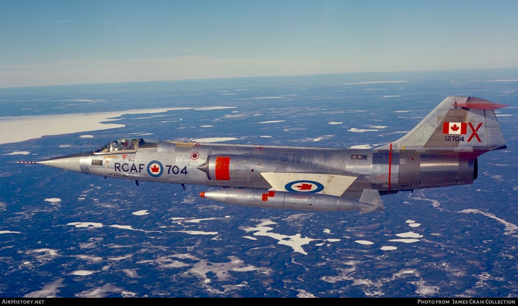 Aircraft Photo of 12704 | Canadair CF-104 Starfighter | Canada - Air Force | AirHistory.net #759019