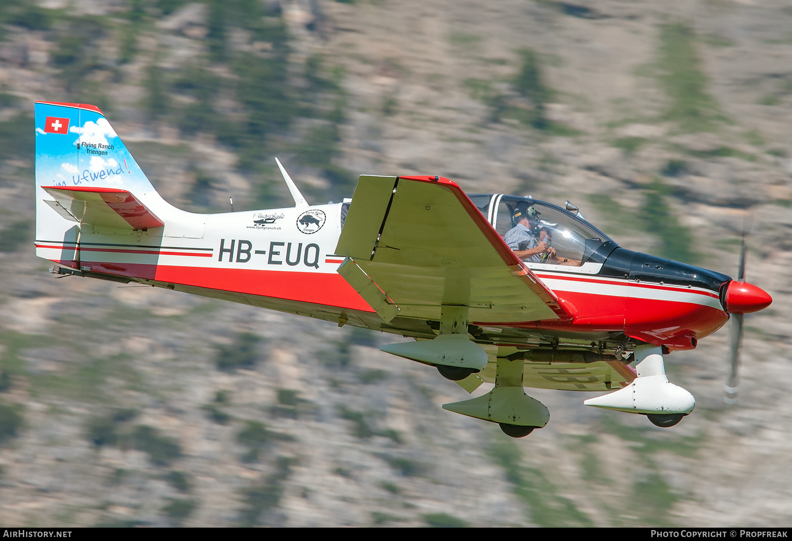 Aircraft Photo of HB-EUQ | Robin DR-400-180R | Flying Ranch Triengen | AirHistory.net #759021