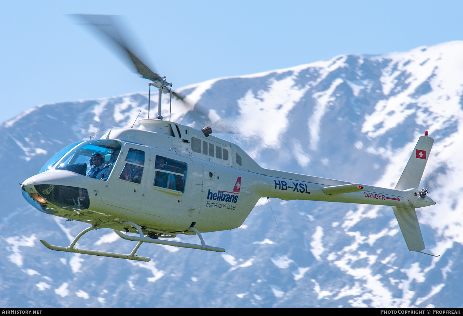 Aircraft Photo of HB-XSL | Bell AB-206B JetRanger II | Heli Trans | AirHistory.net #759034