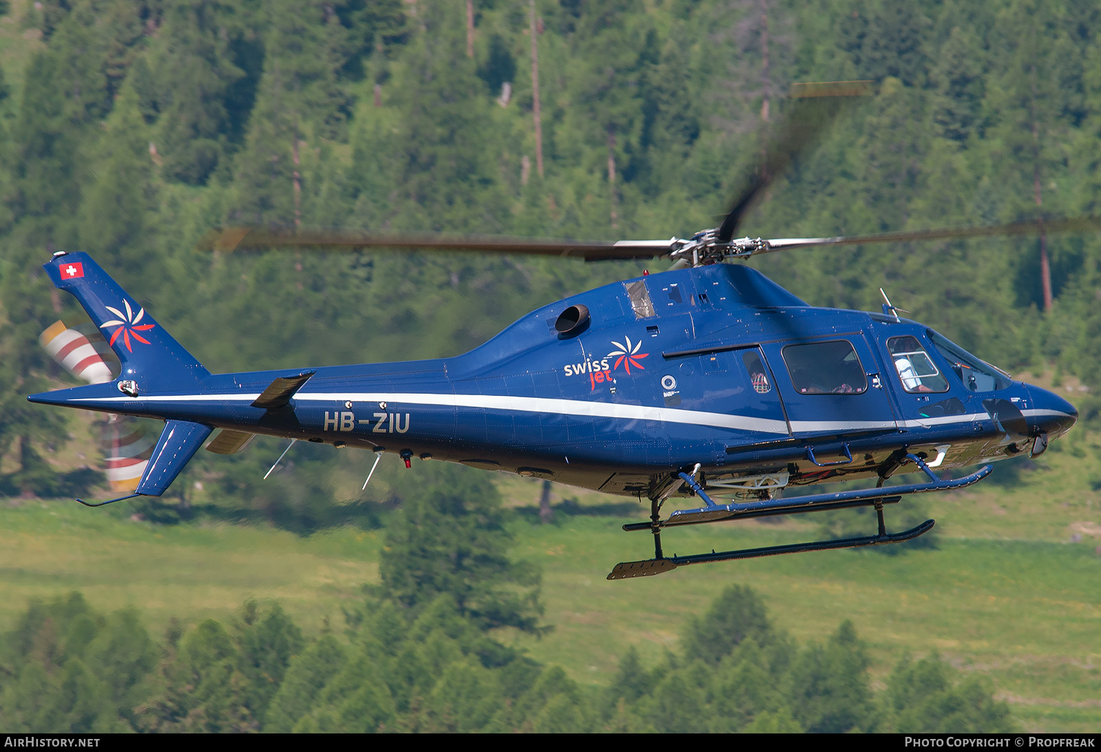 Aircraft Photo of HB-ZIU | Agusta A-119 Koala | Swiss Jet | AirHistory.net #759036
