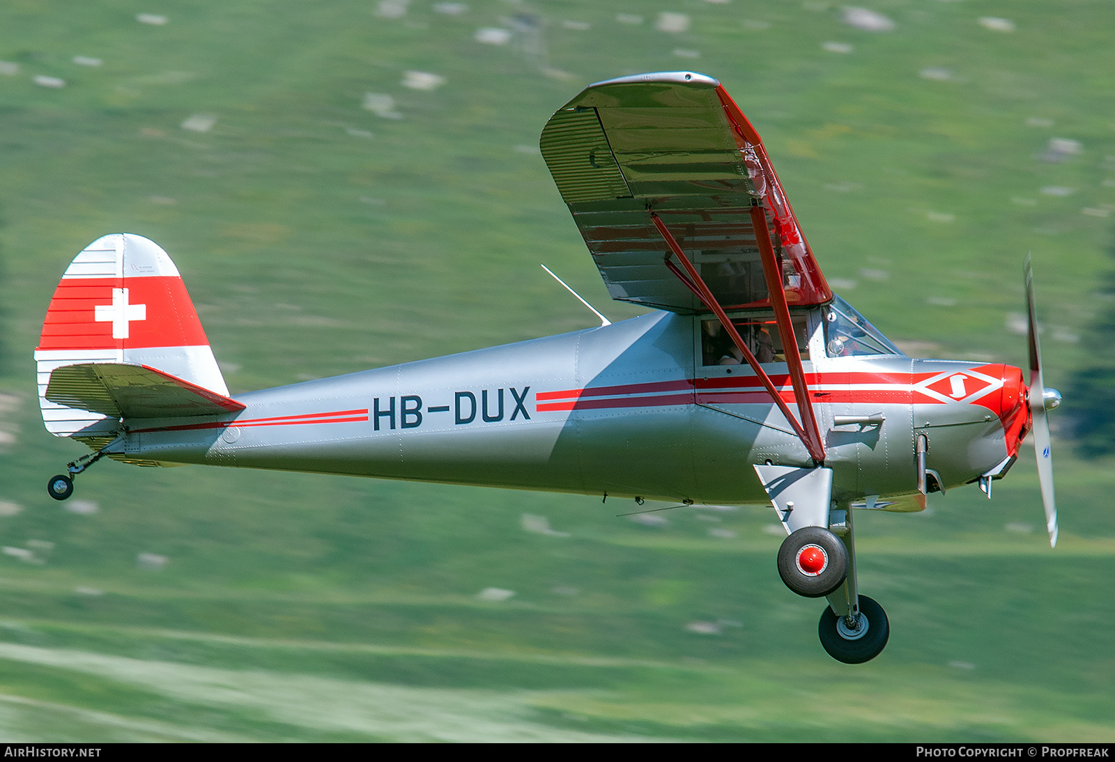 Aircraft Photo of HB-DUX | Luscombe 8A Silvaire | AirHistory.net #759046