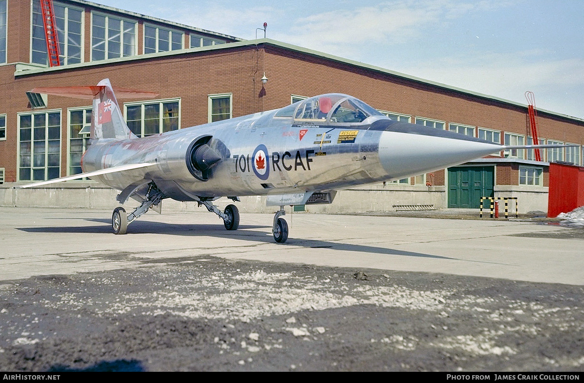 Aircraft Photo of 12701 | Canadair CF-104 Starfighter | Canada - Air Force | AirHistory.net #759068