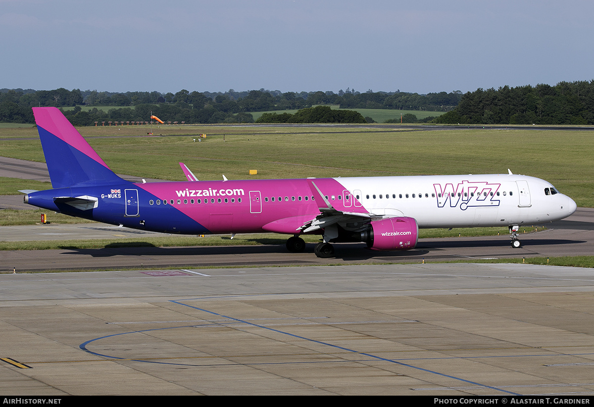Aircraft Photo of G-WUKS | Airbus A321-271NX | Wizz Air | AirHistory.net #759104