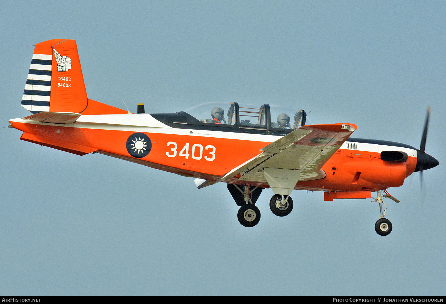 Aircraft Photo of T-3403 / 3403 | Beech T-34C-1 Turbo Mentor | Taiwan - Air Force | AirHistory.net #759105