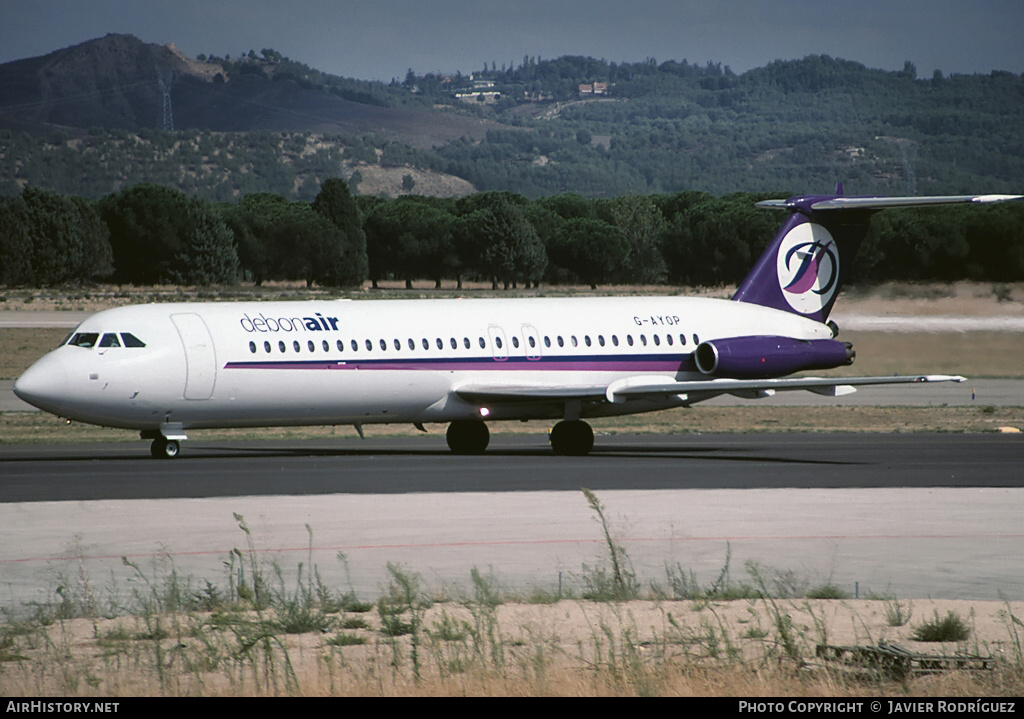 Aircraft Photo of G-AYOP | BAC 111-530FX One-Eleven | Debonair Airways | AirHistory.net #759109