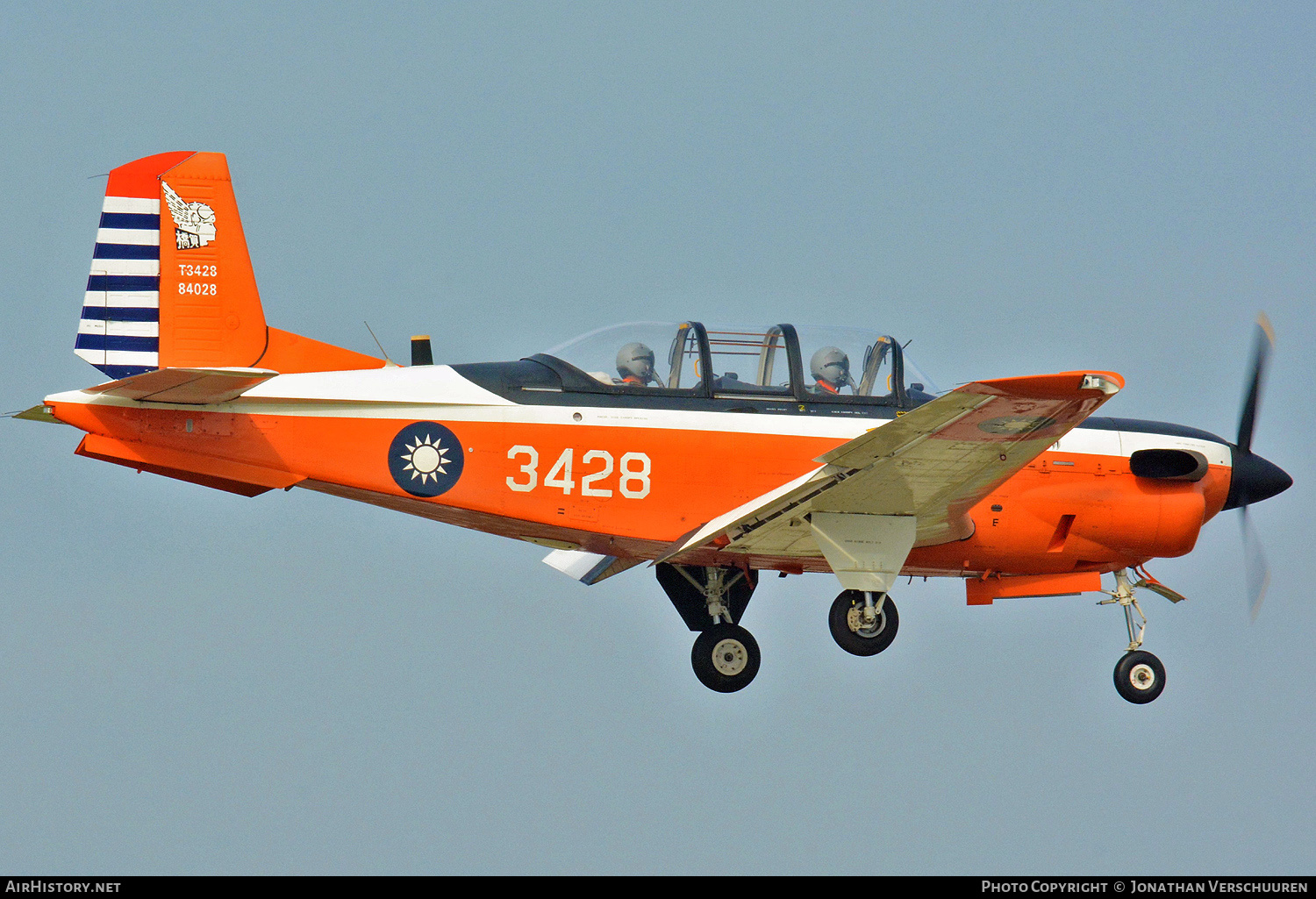 Aircraft Photo of T-3428 / 3428 | Beech T-34C-1 Turbo Mentor | Taiwan - Air Force | AirHistory.net #759119