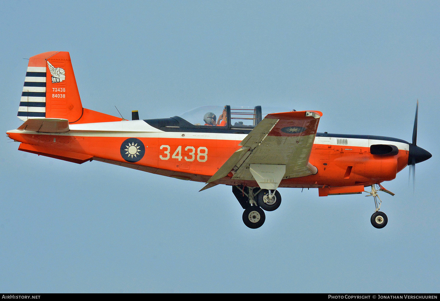 Aircraft Photo of T-3438 / 3438 | Beech T-34C-1 Turbo Mentor | Taiwan - Air Force | AirHistory.net #759141