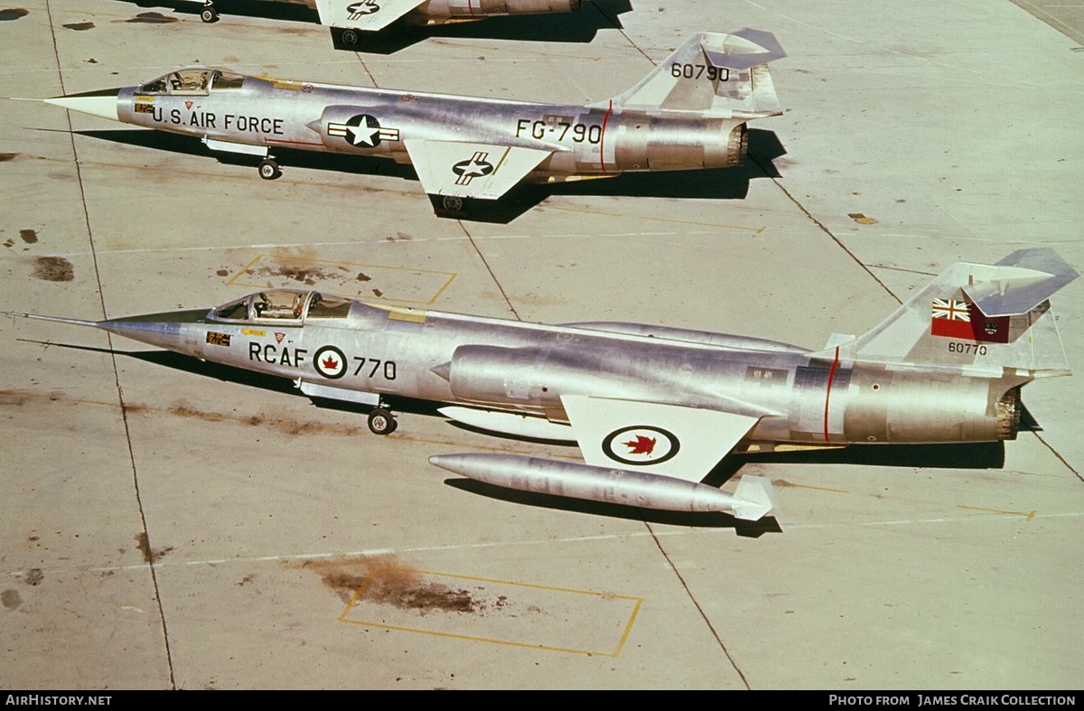 Aircraft Photo of 60770 | Lockheed F-104A Starfighter | Canada - Air Force | AirHistory.net #759164