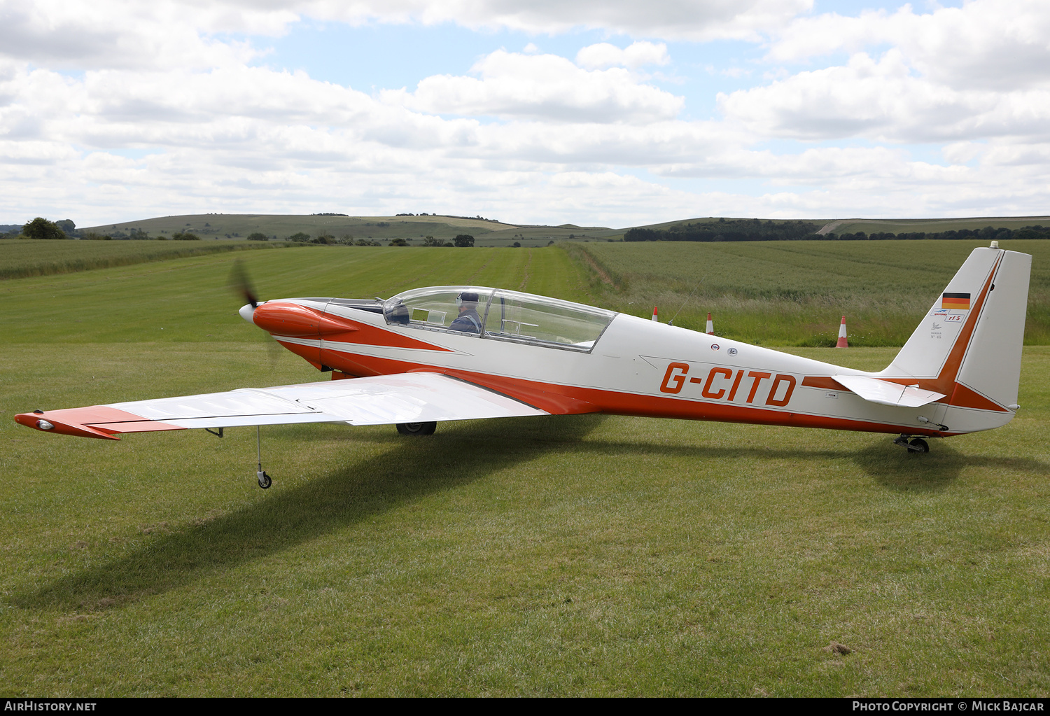 Aircraft Photo of G-CITD | Fournier RF-5 | AirHistory.net #759183