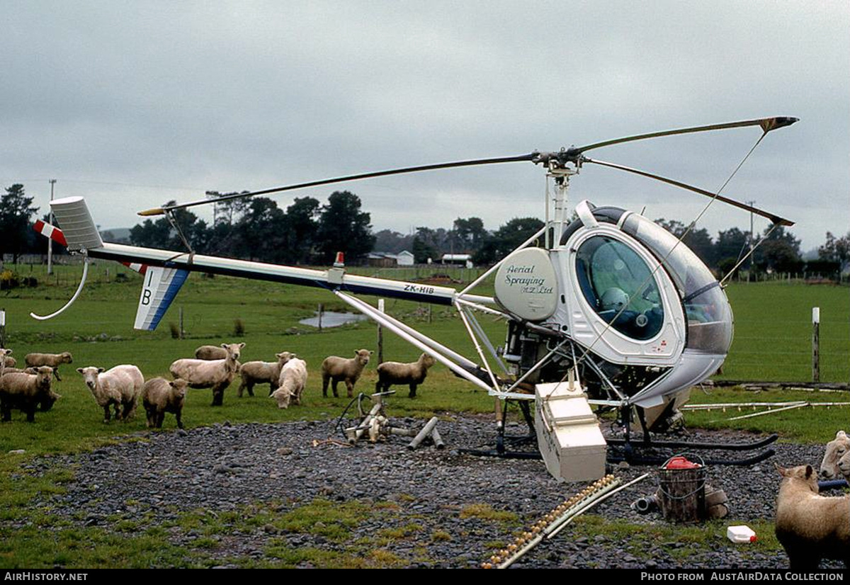 Aircraft Photo of ZK-HIB | Hughes 300C (269C) | Aerial Spraying | AirHistory.net #759194