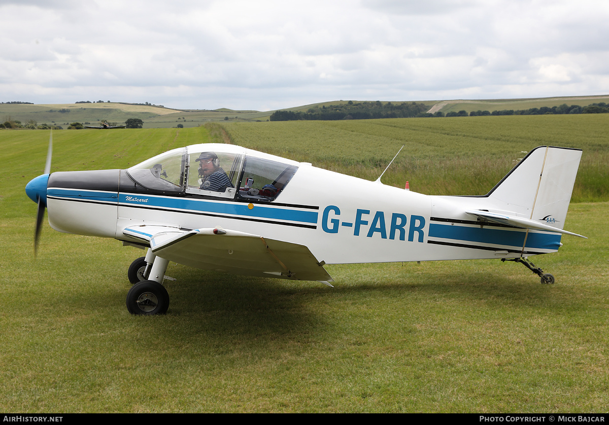 Aircraft Photo of G-FARR | SAN Jodel D-150 Mascaret | AirHistory.net #759266