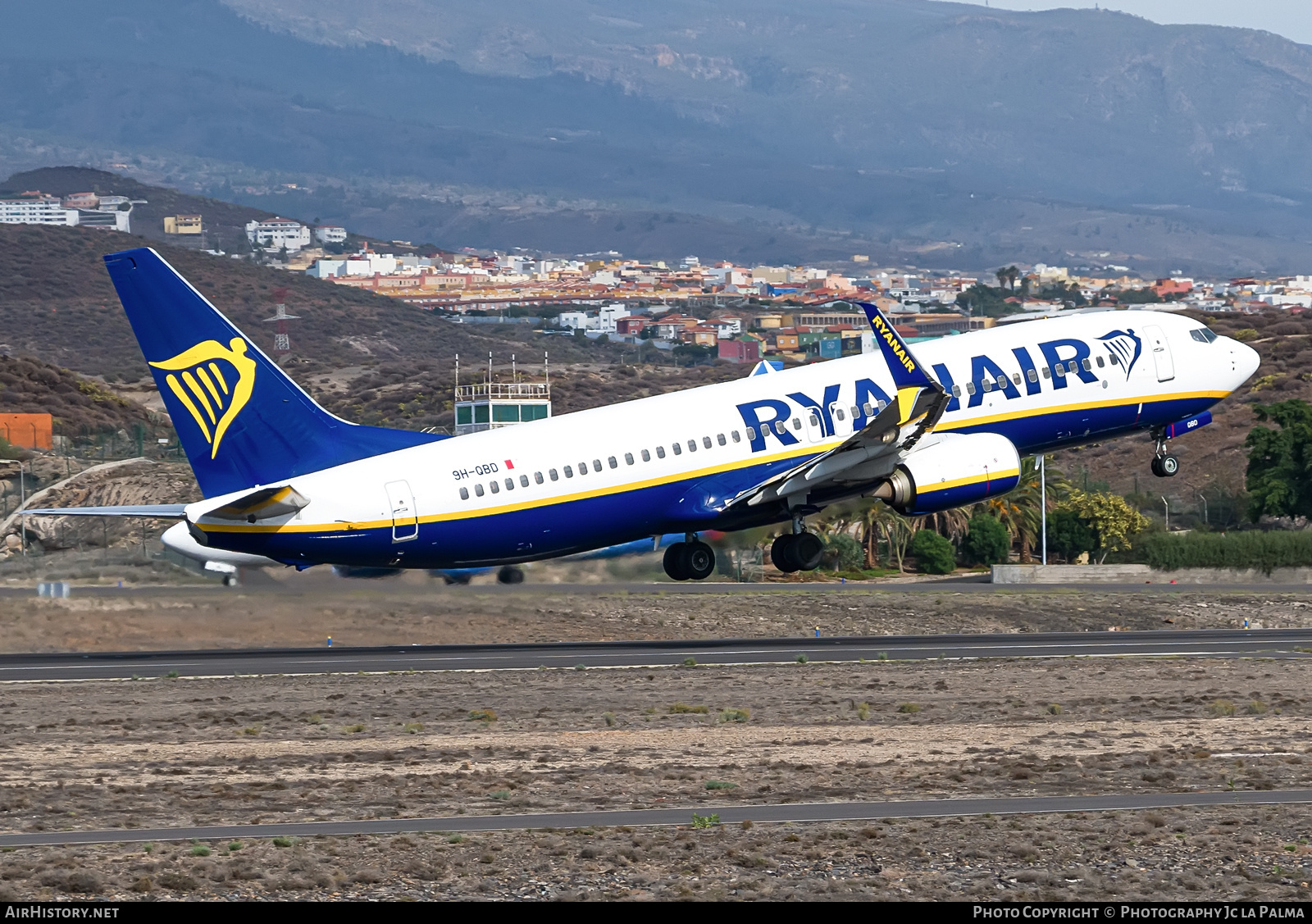 Aircraft Photo of 9H-QBD | Boeing 737-8AS | Ryanair | AirHistory.net #759302