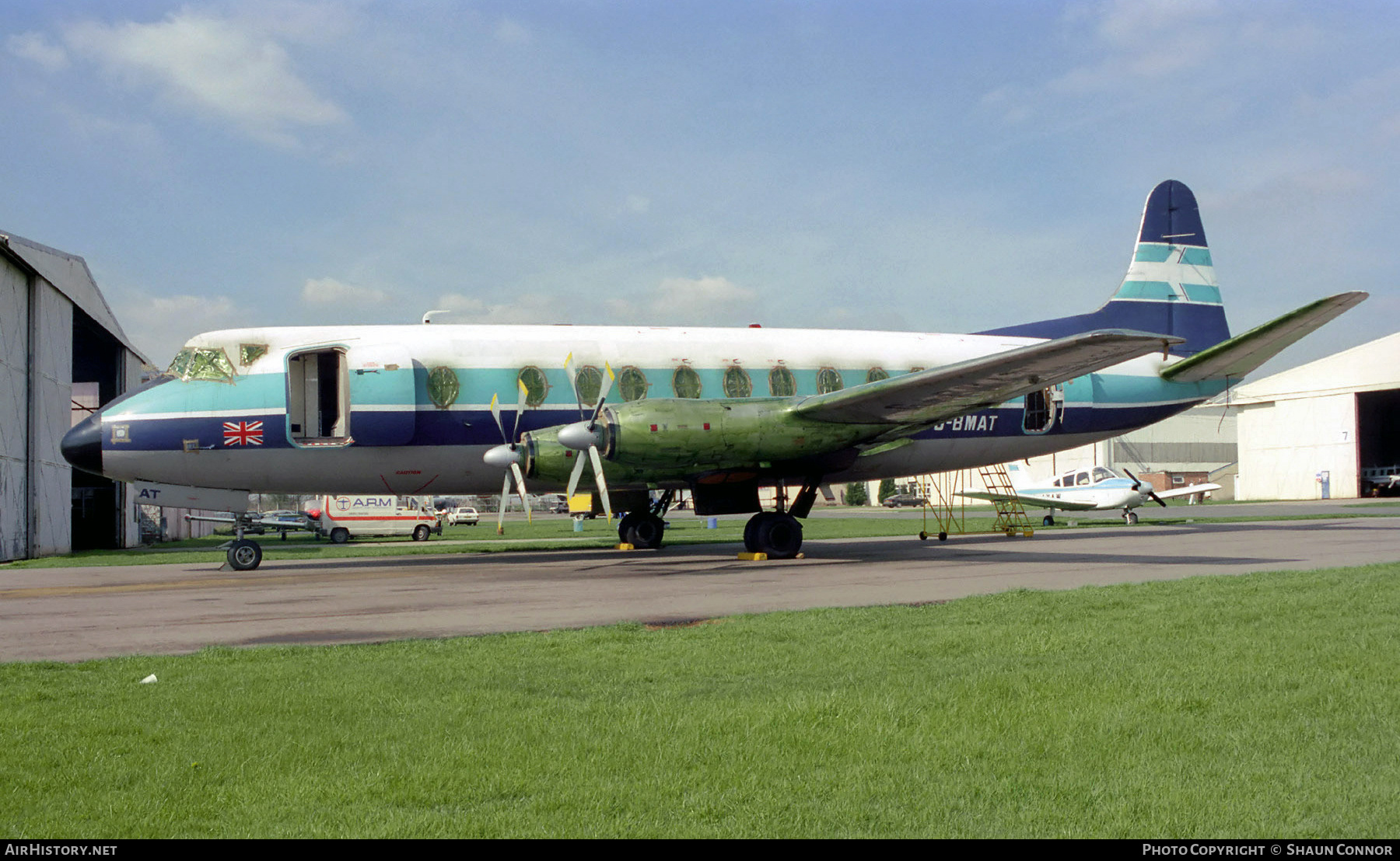 Aircraft Photo of G-BMAT | Vickers 813 Viscount | British Midland Airways - BMA | AirHistory.net #759306
