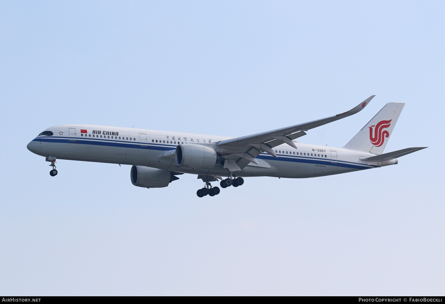 Aircraft Photo of B-326Y | Airbus A350-941 | Air China | AirHistory.net #759307