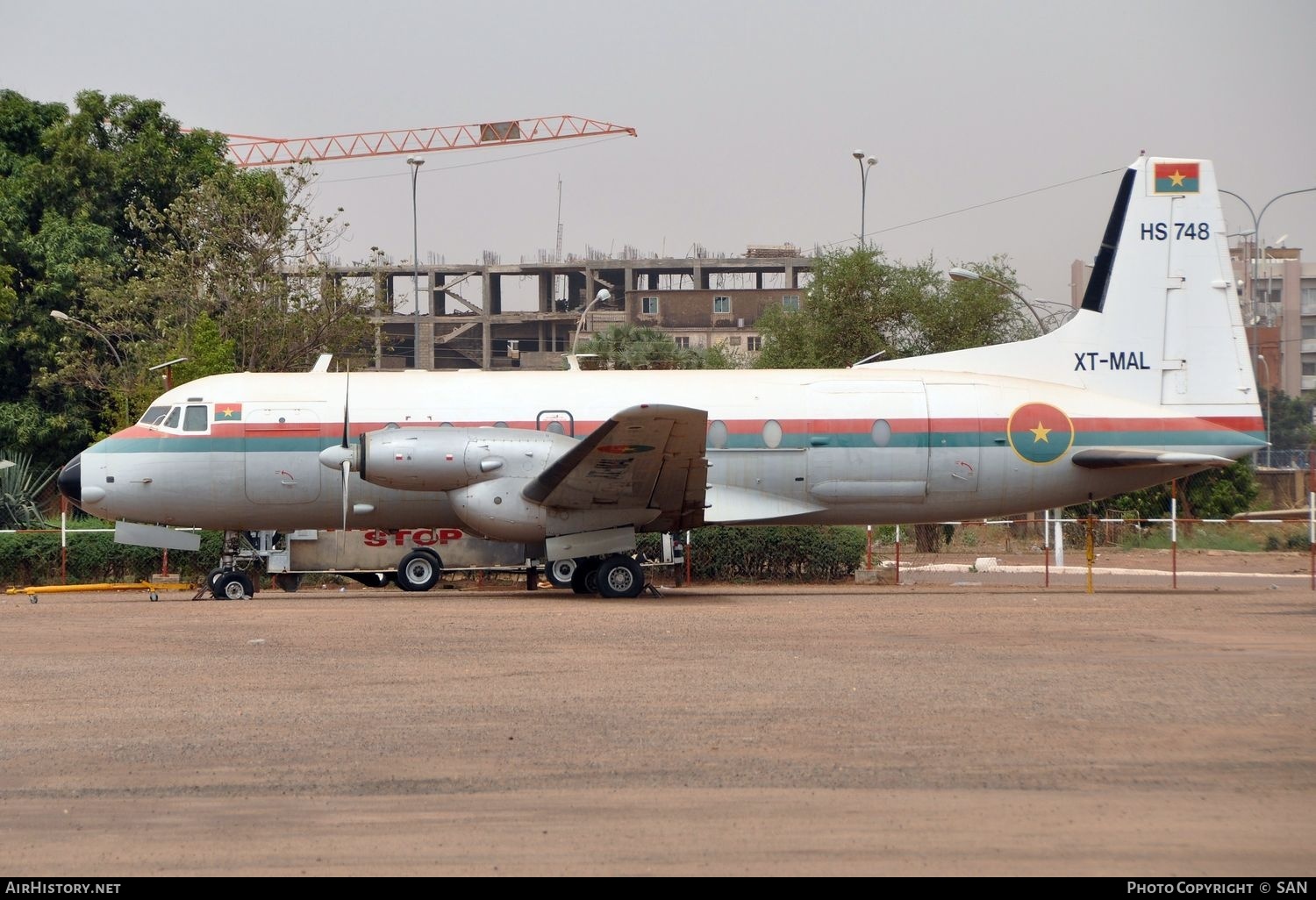 Aircraft Photo of XT-MAL | British Aerospace BAe-748 Srs2A/320LFD | Burkina Faso - Air Force | AirHistory.net #759317