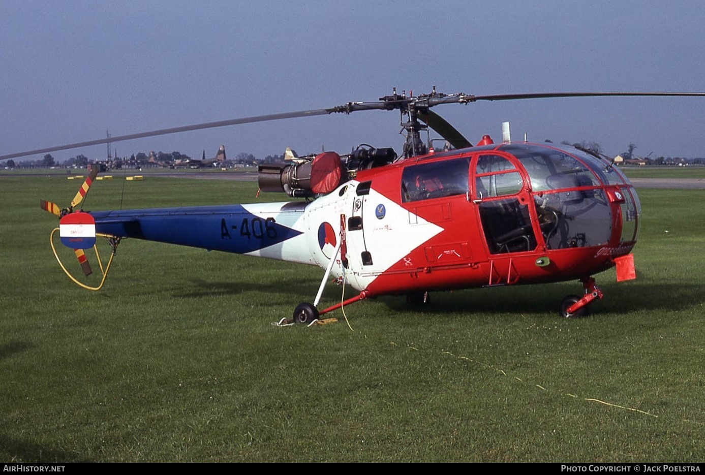 Aircraft Photo of A-406 | Sud SE-3160 Alouette III | Netherlands - Air Force | AirHistory.net #759343