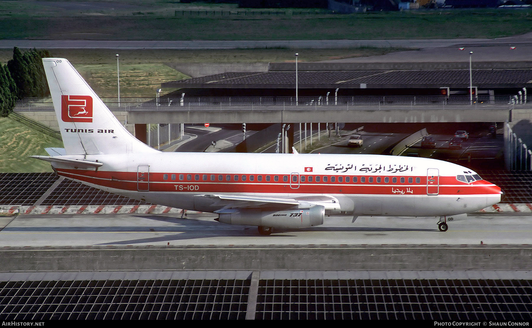 Aircraft Photo of TS-IOD | Boeing 737-2H3C/Adv | Tunisair | AirHistory.net #759347